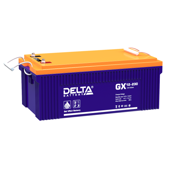 Аккумулятор для ИБП Delta Battery GX 12-230 12 В 230 Ач