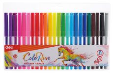 Фломастеры Deli ColoRun EC10023