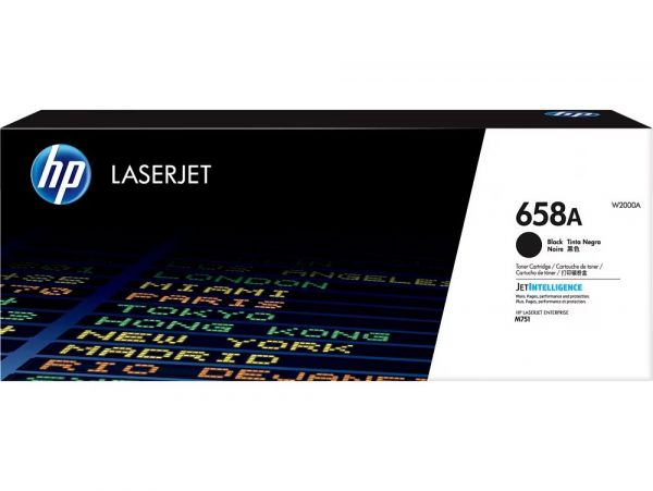 Картридж для принтера и МФУ HP 658A пурпурный 1 шт