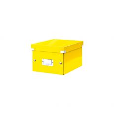 Короб архивный Leitz Click & Store 60430016 картон желтый