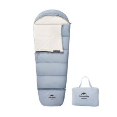 Спальный мешок Naturehike Compact C180 190х75 см, синий NH21MSD01-C180BLFEUAN2M-BLUE-L правая